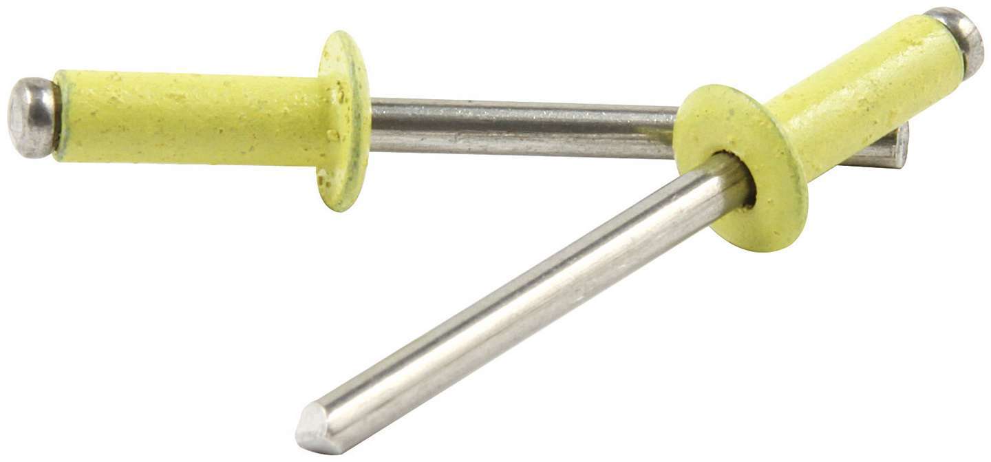Allstar Performance Sm Hd Rivet Yellow Alum 250pk