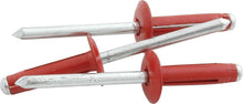 Load image into Gallery viewer, Md Hd Rivet 250Pk Red Flange Type Alum Mandrel