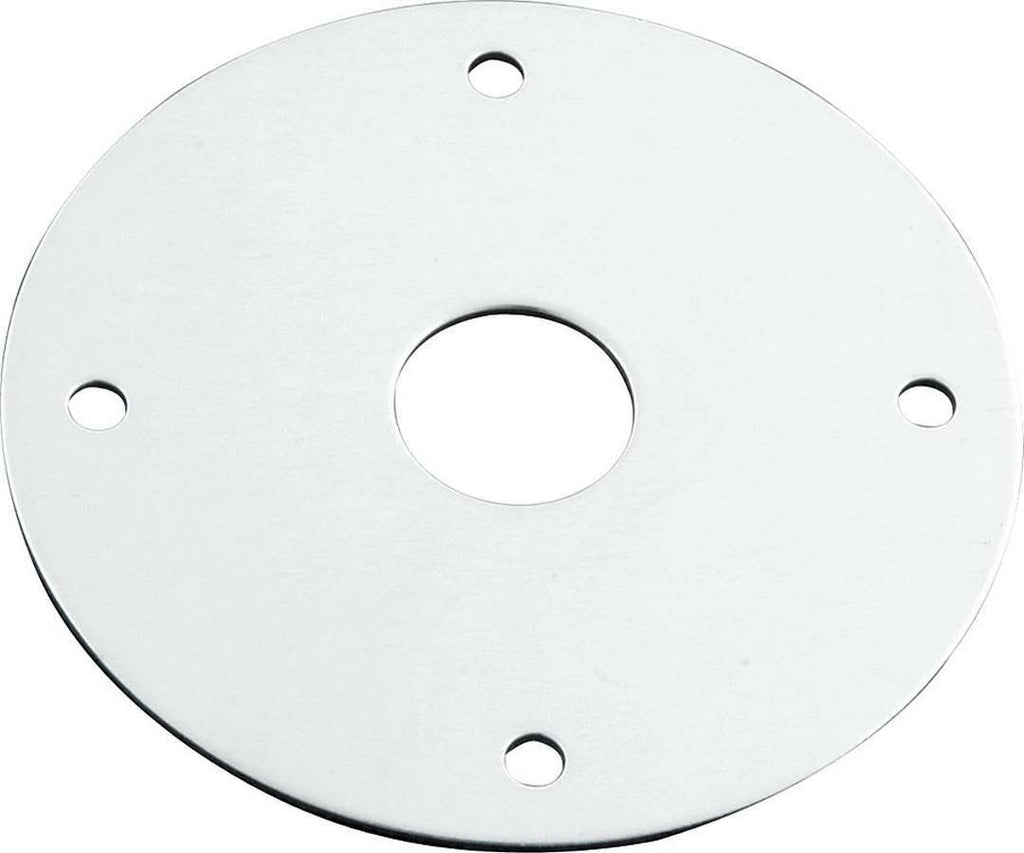 Scuff Plate Aluminum 1/2in Hole 4pk