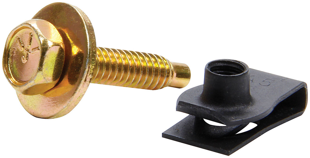 Body Bolt Kit w/ Clips 10pk Gold