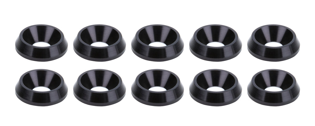 Countersunk Washer Blk 1/4in x 3/4in 10pk