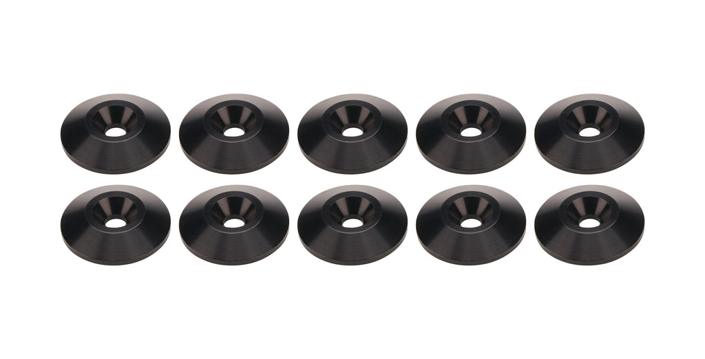 Countersunk Washer Black #10 10pk