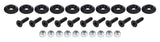 Countersunk Bolt Kit Black 10pk