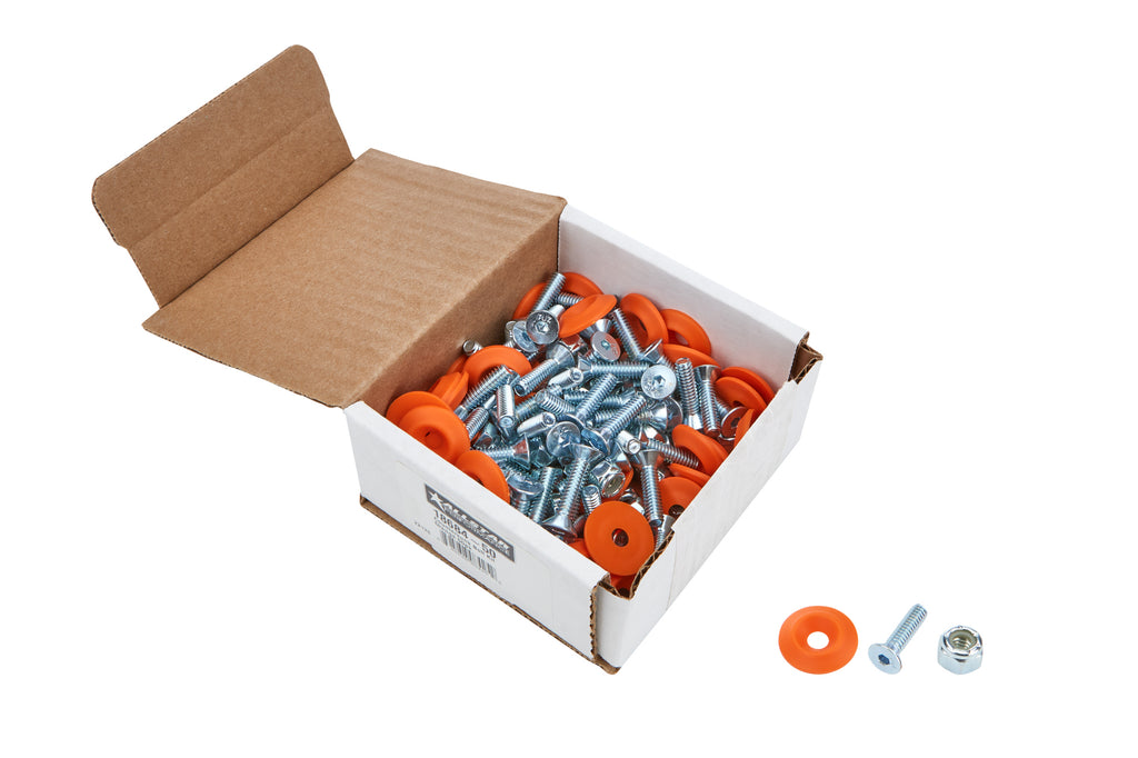 Countersunk Bolt Kit Orange 50pk