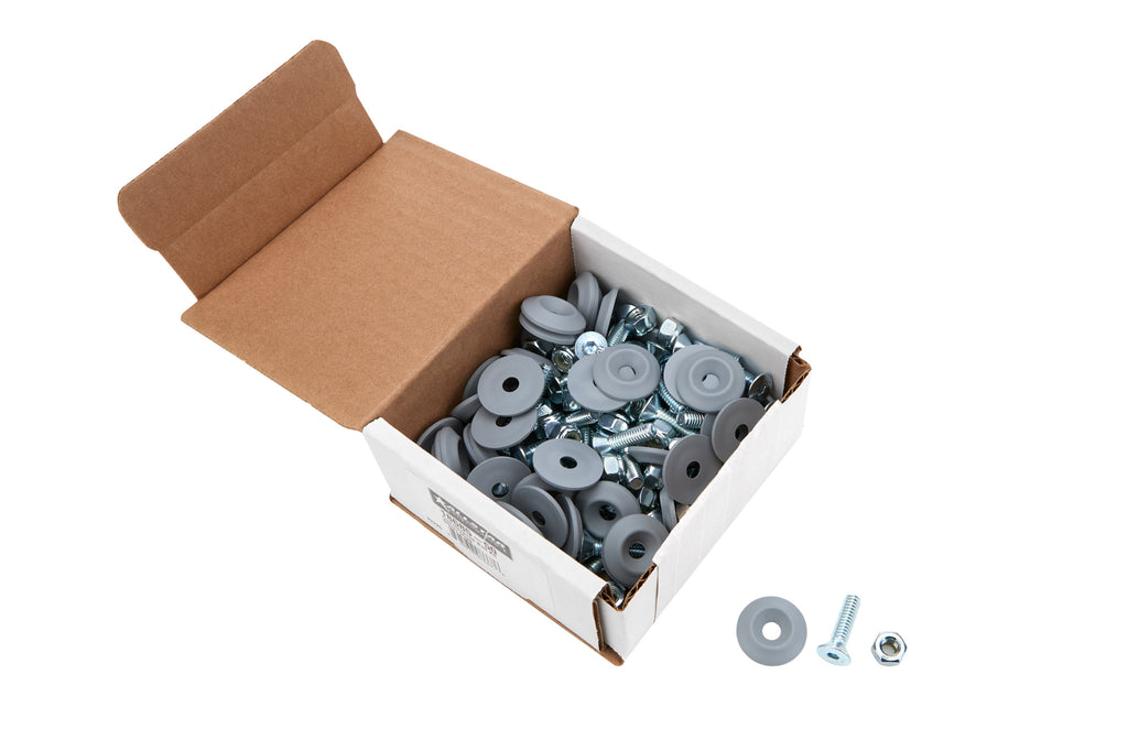 Countersunk Bolt Kit Silver 50pk