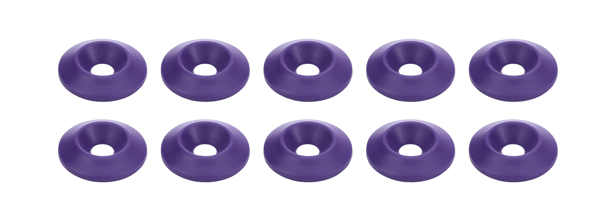 Allstar Performance Countersunk Washer Purple 10pk