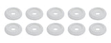 Body Bolt Washer Plastic White 10pk