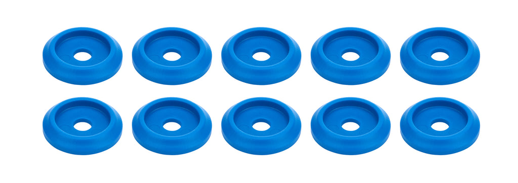 Body Bolt Washer Plastic Blue 10pk