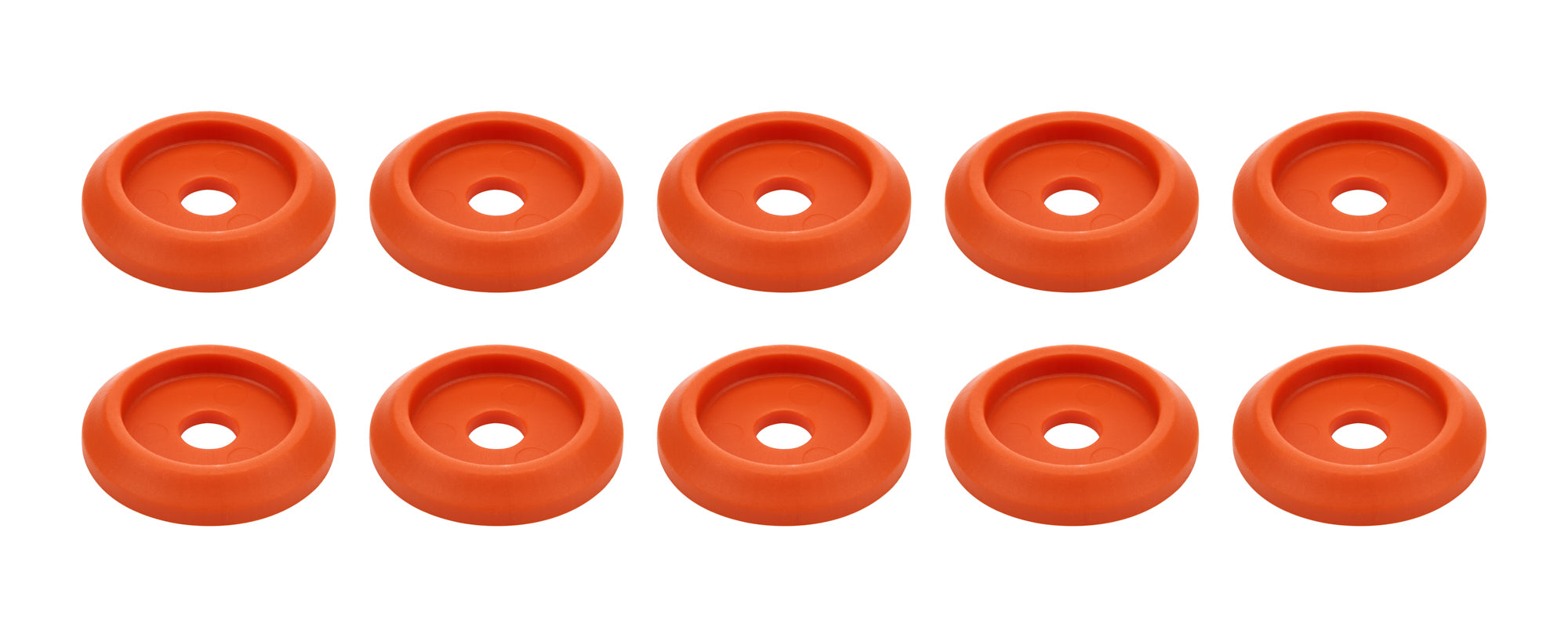 Allstar Performance Body Bolt Washer Plastic Orange 10pk