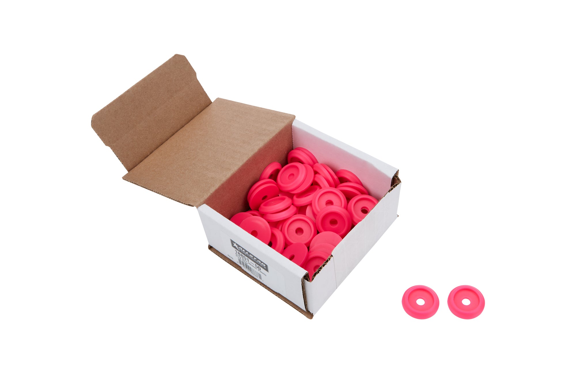 Allstar Performance Body Bolt Washer Plastic Pink 50pk