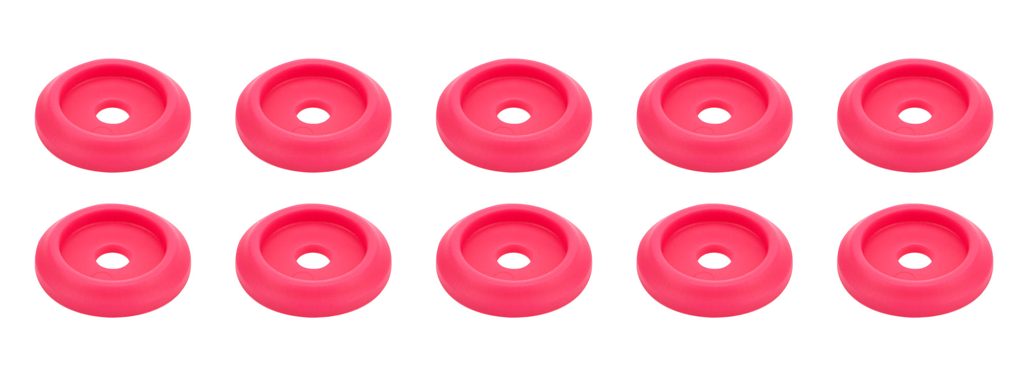 Allstar Performance Body Bolt Washer Plastic Pink 10pk