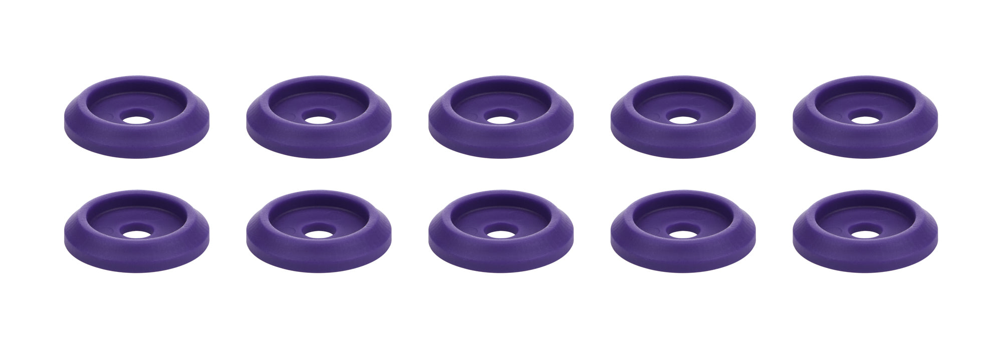 Allstar Performance Body Bolt Washer Plastic Purple 10pk