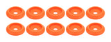 Body Bolt Washer Plastic Fluorescent Orange 10pk