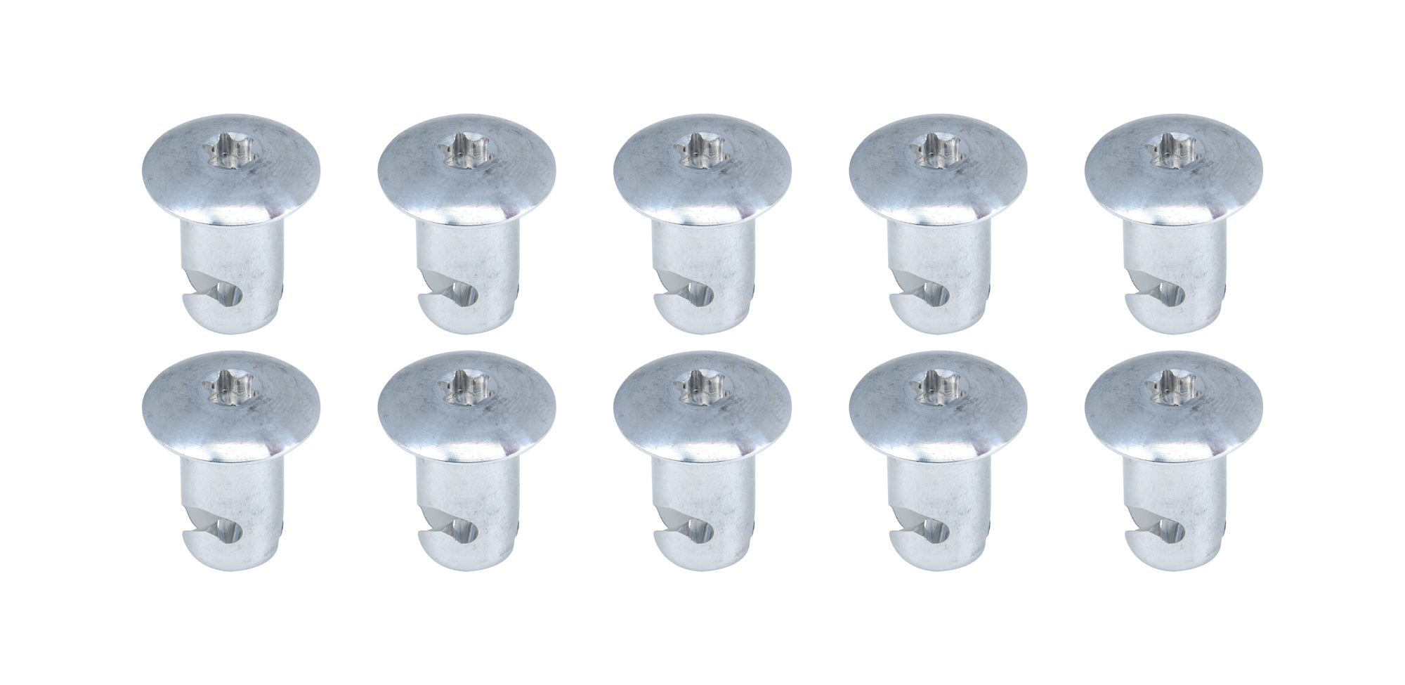 Allstar Performance Oval Hd T-30 Torx Fast. 7/16 .550in 10pk Alum