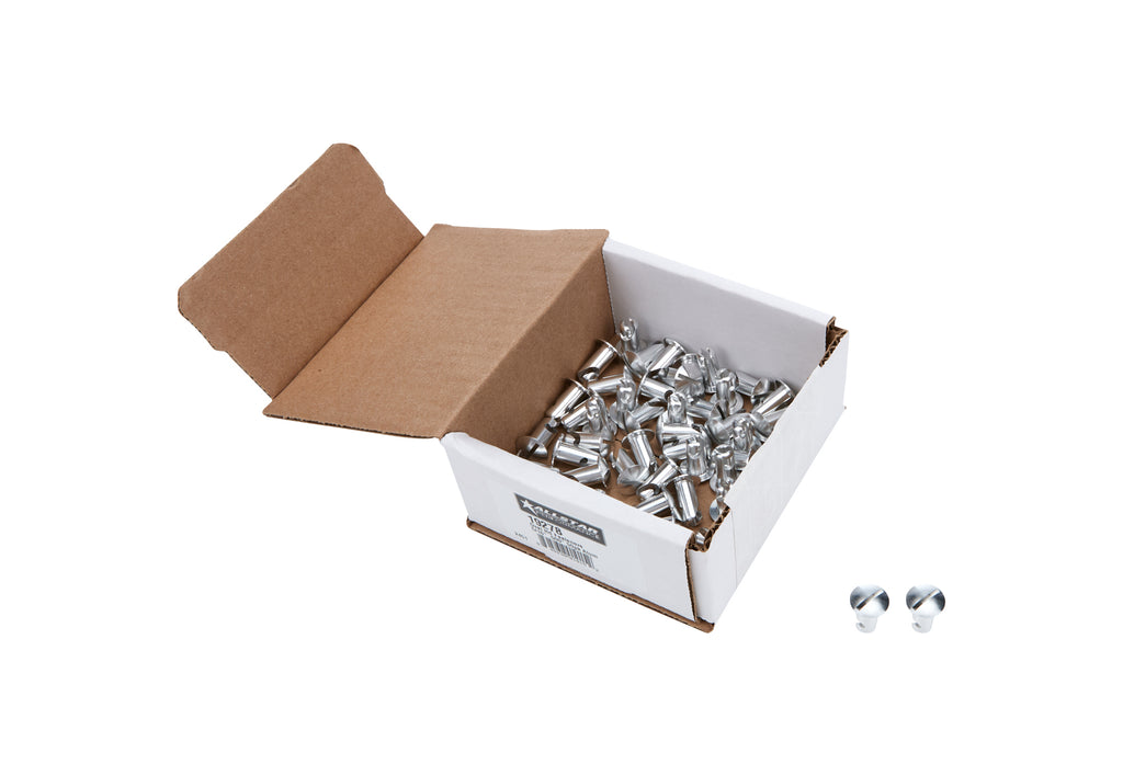 Oval Hd Fasteners 5/16 .500in 50pk Alum