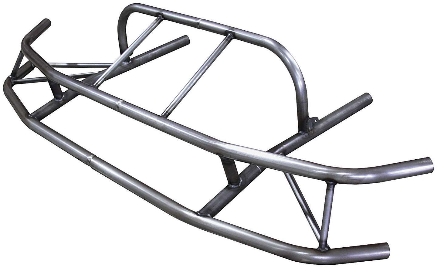 Allstar Performance 2-Piece Front Bumper Steel — Fits Mastersbilt Gen X Chassis