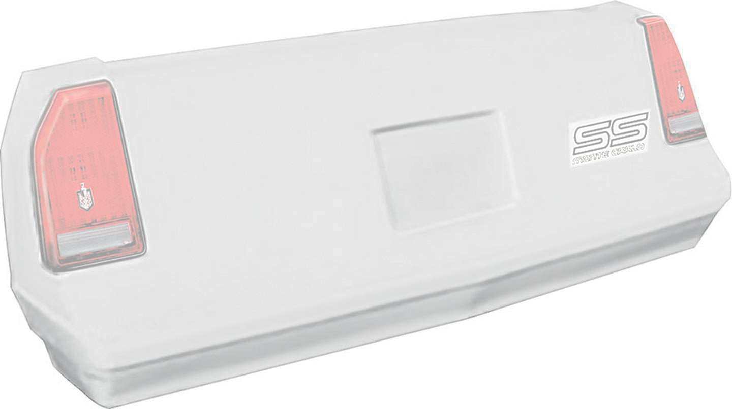 Allstar Performance Rear Bumper Cover — Fits 1983-1988 Chevy Monte Carlo SS