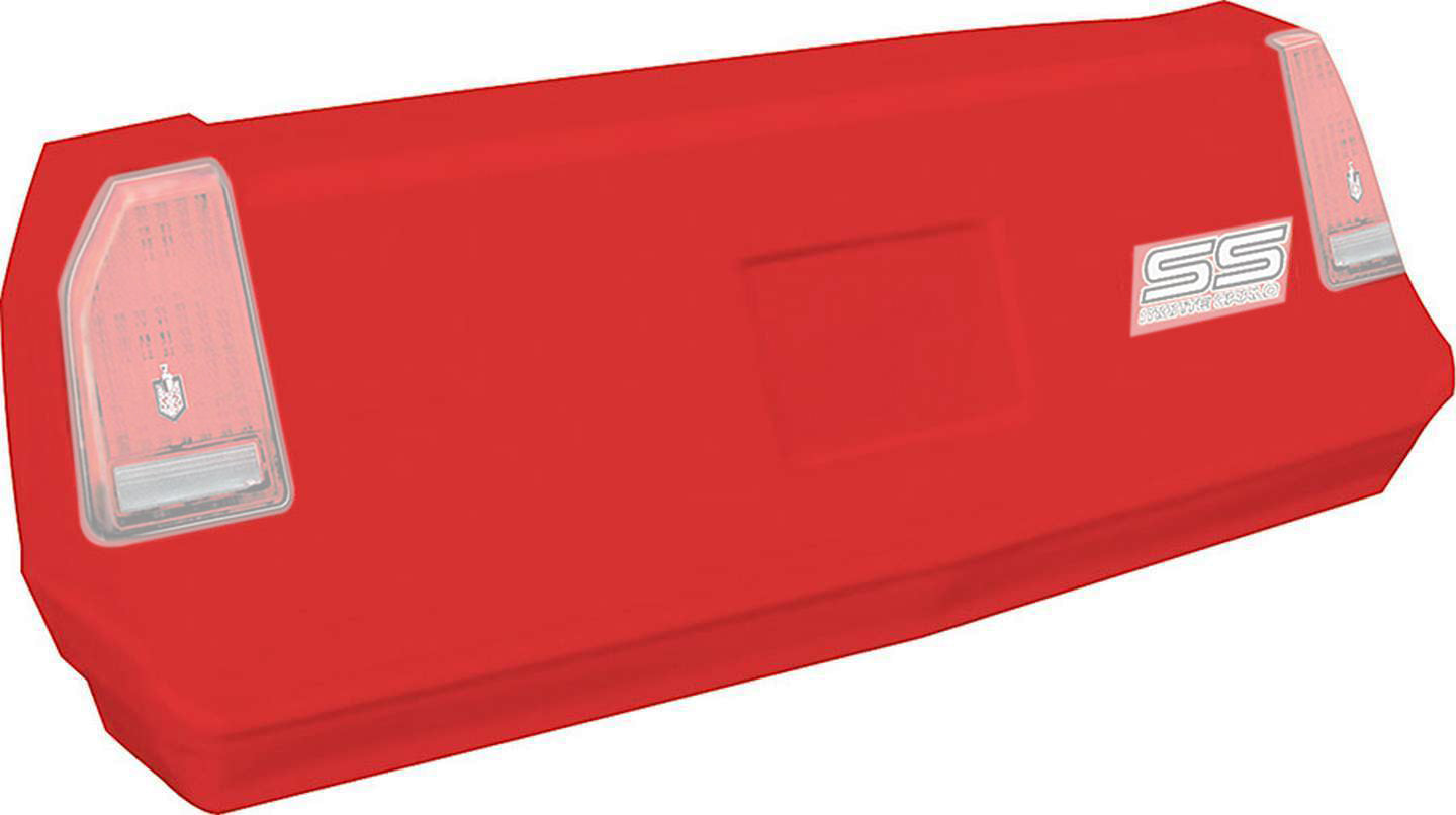 Allstar Performance Monte Carlo SS Tail Red 1983-88
