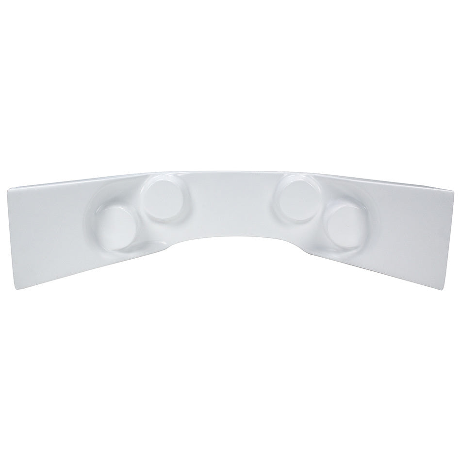 Allstar Performance Fiberglass Curved Dash Panel White