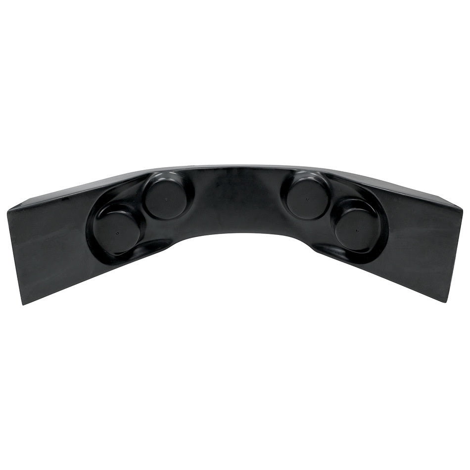 Allstar Performance Fiberglass Curved Dash Panel Black