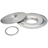 Allstar Performance Flat 14in Air Cleaner Kit Plain