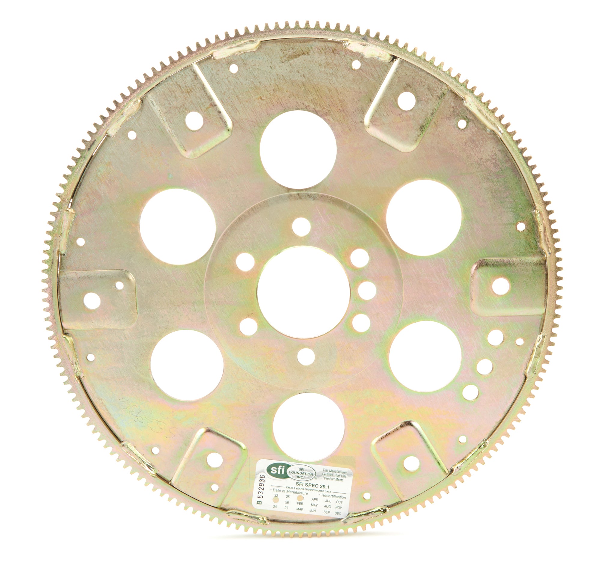 Allstar Performance Flexplate 168T SFI 29.1 Internal Balance — Fits Chevy V8 2-Piece Seal
