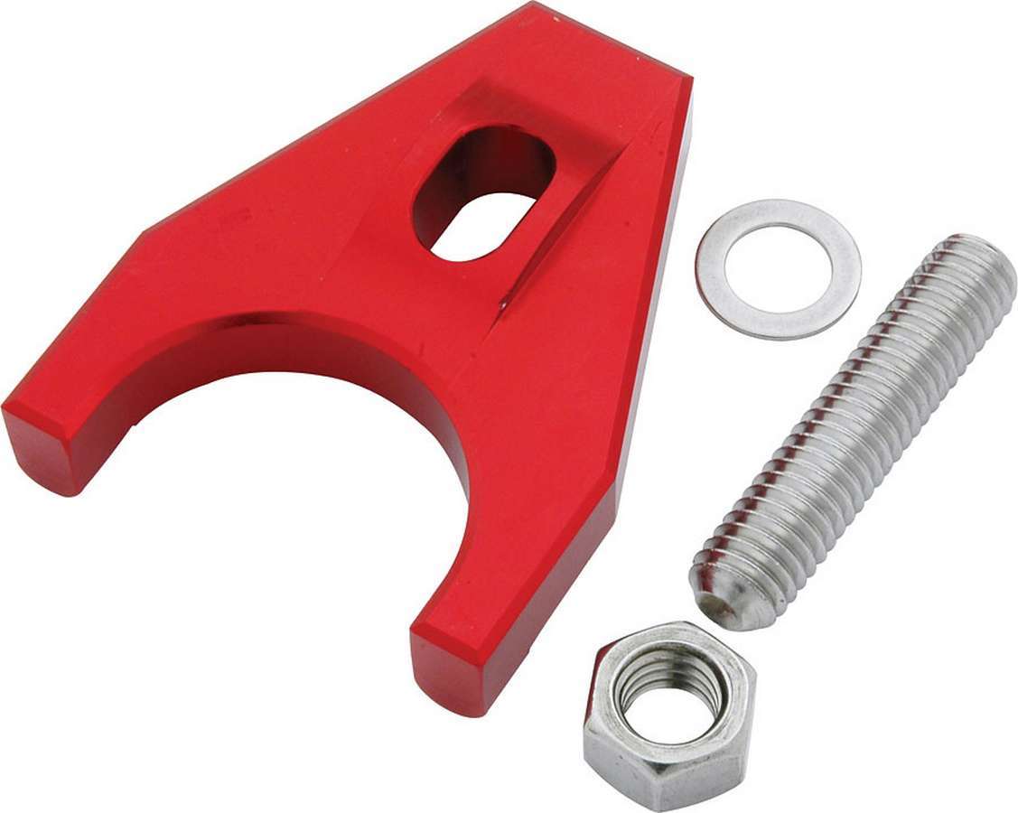 Allstar Performance Distributor Hold Down Stud Mount Red — Chevy V8