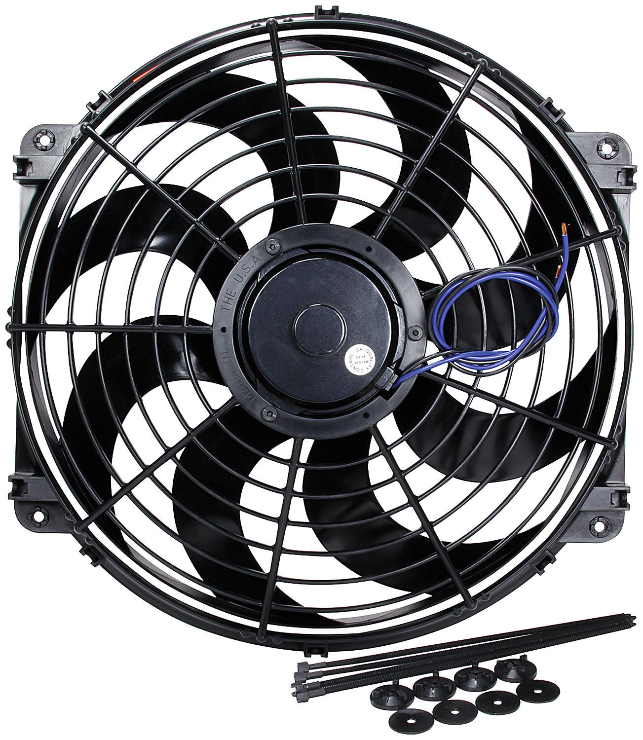 Allstar Performance Electric Fan 16in Curved Blade