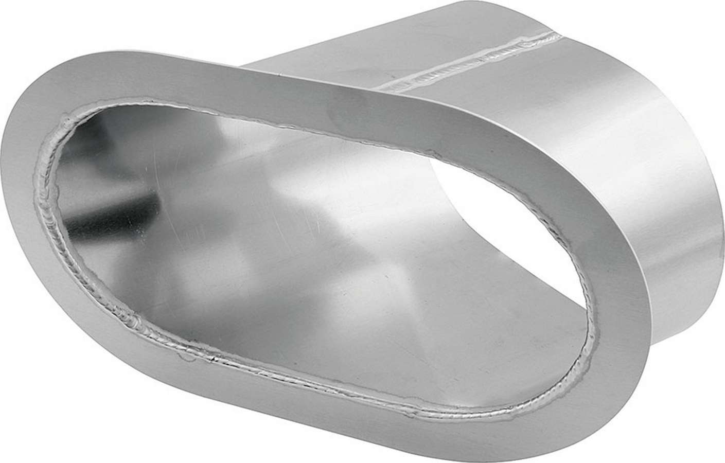Allstar Performance Exhaust Shield 5x9 Oval Dual Angle Exit — Universal