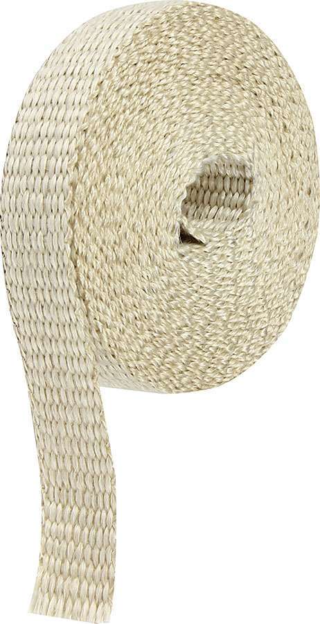 Allstar Performance Header Wrap 1in x 15ft Natural Fiberglass — Universal Heat Protection