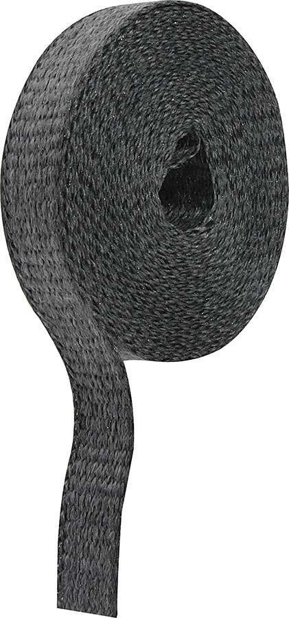 Allstar Performance Header Wrap 1in x 25ft Black — Fiberglass Heat Protection