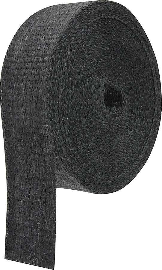 Allstar Performance Header Wrap 2in x 50ft Black Fiberglass Exhaust Heat Shield — Universal Fitment
