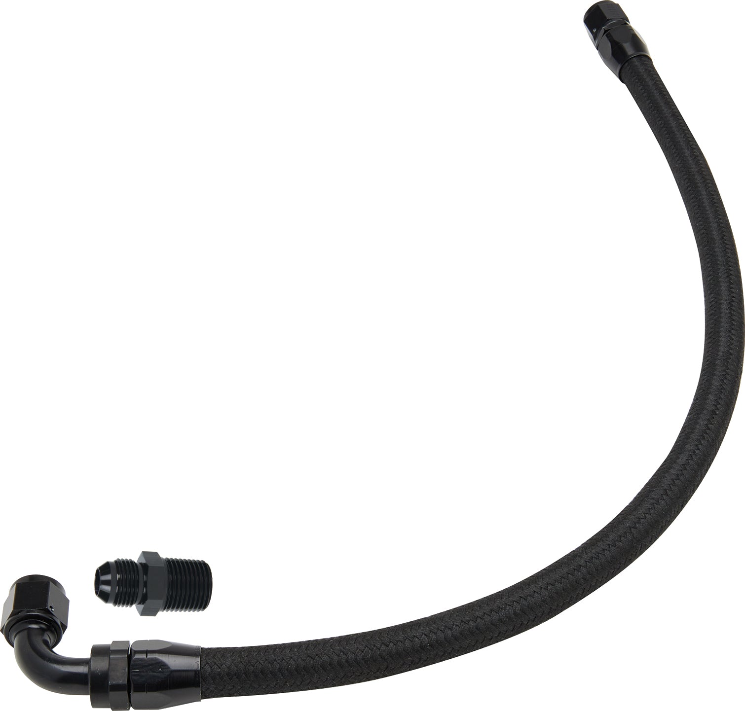 Allstar Performance Fill Line Kit 10AN 3ft Hose with Straight and 90 Degree Fittings