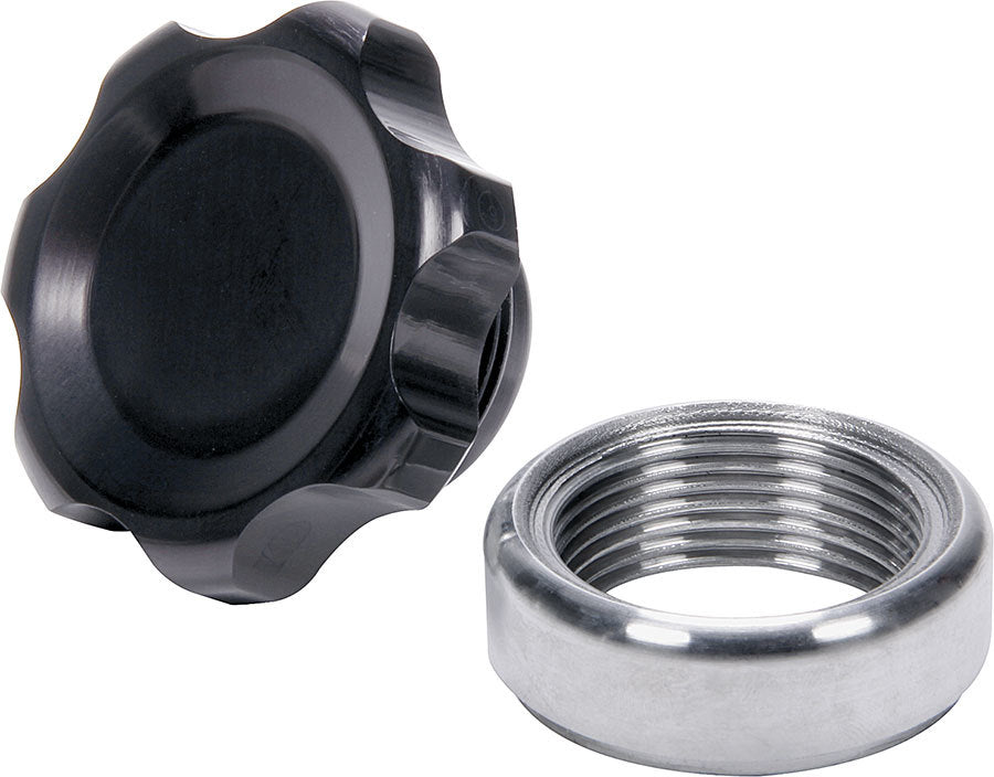 Allstar Performance Filler Cap Black with Weld-In Steel Bung Small