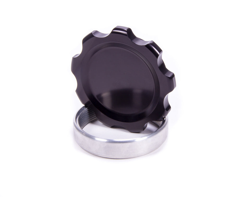 Allstar Performance Filler Cap Black with Weld-In Alum Bung Large