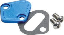 Cargar imagen en el visor de la galería, Allstar Performance BBC F/P Block Off Plate Blue