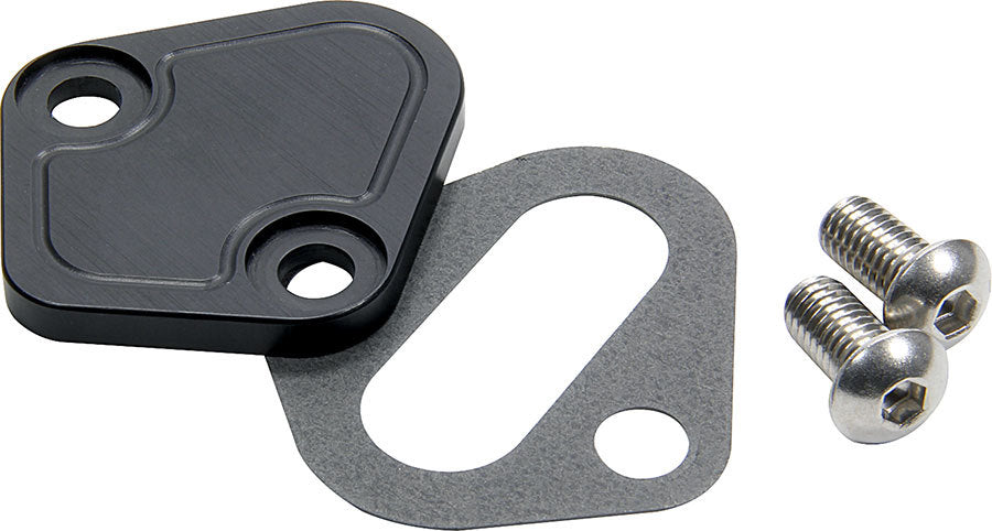 Allstar Performance BBC Fuel Pump Block-Off Plate — Fits Big Block Chevy Ford Mopar