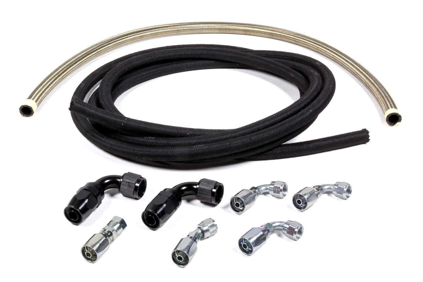 Allstar Performance Power Steering Hose Kit Box to Bellhousing Mount