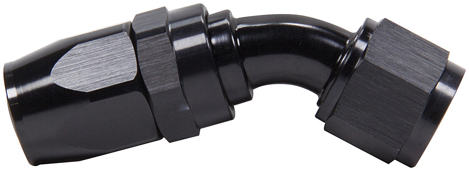 Allstar Performance Hose End 45 Degree -10 Black