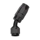 Allstar Performance Reusable Hose End Black 30 Deg Elbow -12