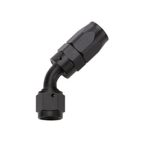 Load image into Gallery viewer, Allstar Performance Reusable Hose End Black 45 Deg Elbow -6