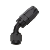 Allstar Performance Reusable Hose End Black 45 Deg Elbow -8