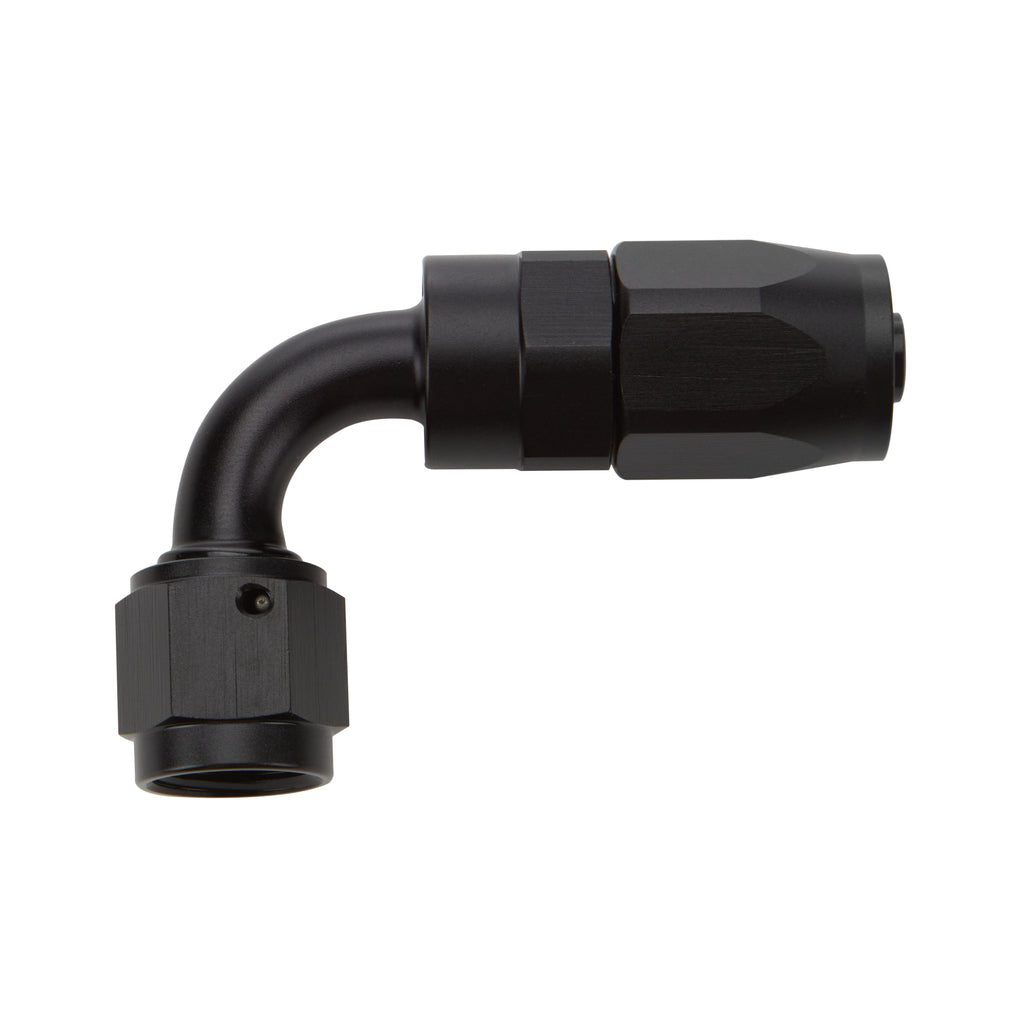 Allstar Performance Reusable Hose End Black 90 Deg Elbow -12