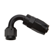 Load image into Gallery viewer, Reusable Hose End Black 120 Deg Elbow -8