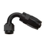 Reusable Hose End Black 120 Deg Elbow -8