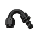 Allstar Performance Pushlock Hose End Black 150 Deg Elbow -12