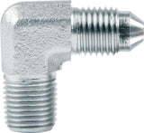 Allstar Performance Adapter Fitting -3 to 1/8 NPT 90 Deg