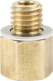 Allstar Performance Adapter Fittings 10mm-1.5 to 1/8 NPT 2pk