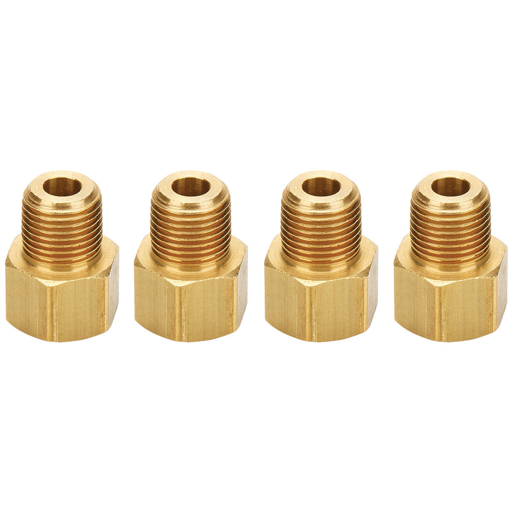 Allstar Performance Adapter Fittings 1/8 NPT to 1/4 Line 4pk