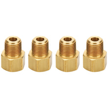 Load image into Gallery viewer, Allstar Performance Adapter Fittings 1/8 NPT to 1/4 Line 4pk